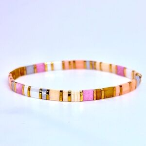 Miyuki Tila Bead Bracelet